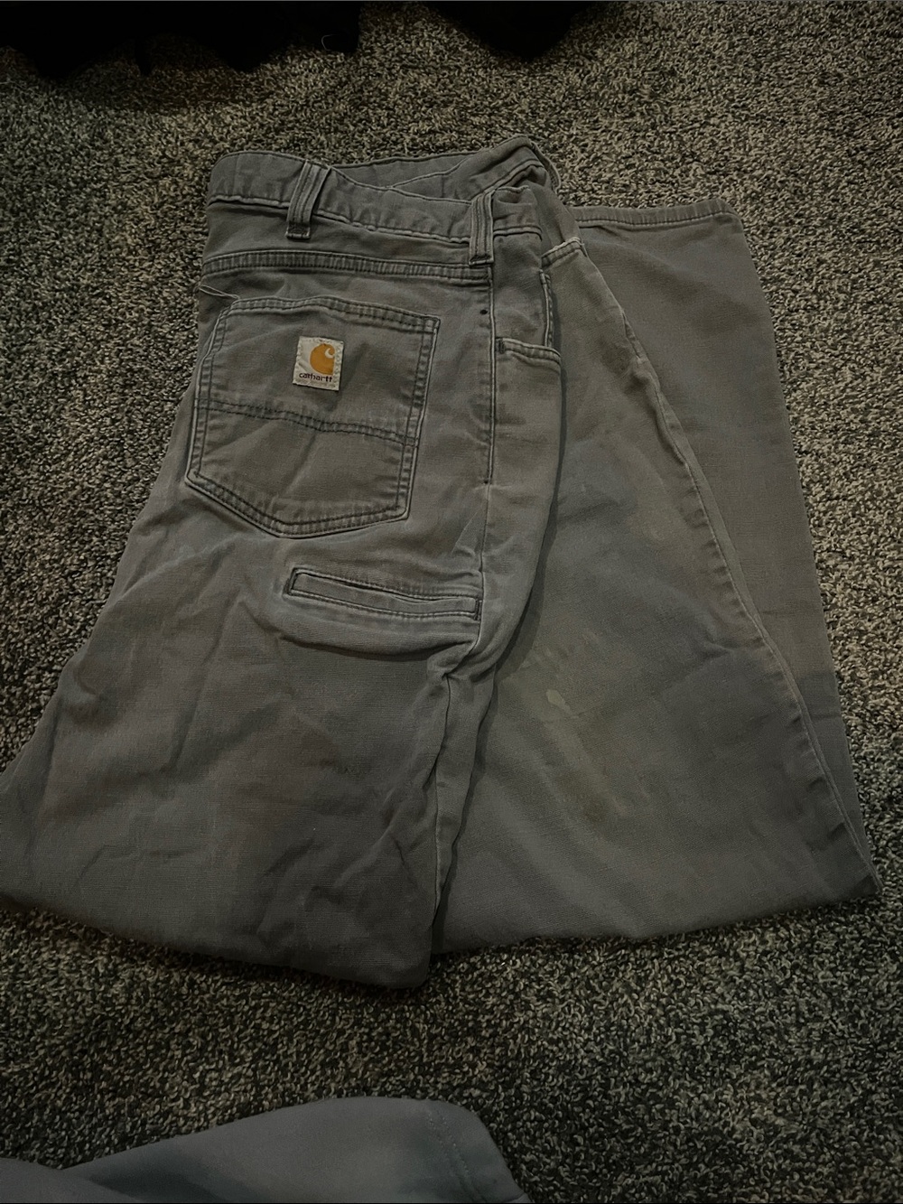 Carhartt Women's Straight Leg Pants in Gray